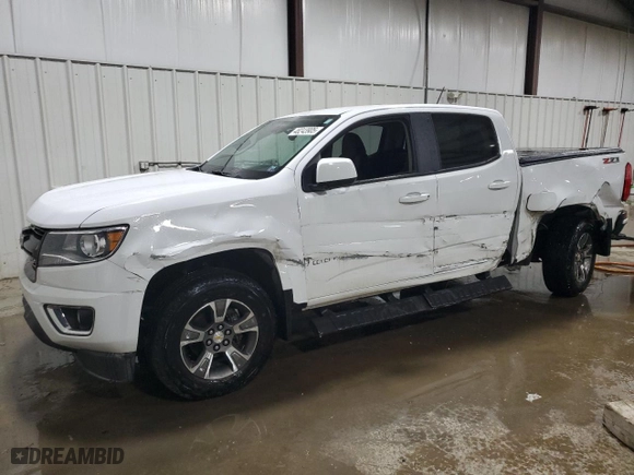 2020 Chevrolet Colorado 4WD Z71 with VIN 1GCGTDEN6L1157063, listed as a Copart auction lot 48243905 with 38,139 mi miles and Salvage Title. Bid and sale history available at carsss.com. Image 1.