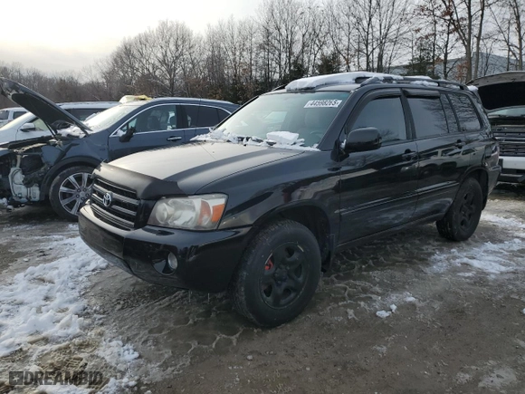 2007 Toyota Highlander with VIN JTEHD21A570048819, listed as a Copart auction lot 44598265 with 96,032 mi miles and Clean Title. Bid and sale history available at carsss.com. Image 1.