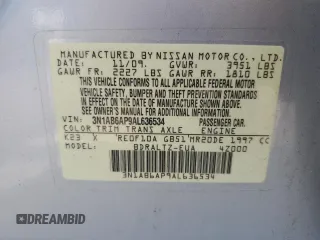 2010 Nissan Sentra SR with VIN 3N1AB6AP9AL636534, listed as a Copart auction lot 62405985 with 150,703 mi miles and Salvage title. Bid and sale history available at DreamBid. Image 12.