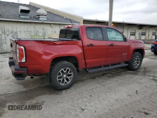 2021 GMC Canyon 4WD AT4 w/Cloth with VIN 1GTG6FENXM1185842, listed as a Copart auction lot 52574755 with 47,322 mi miles and Salvage Title. Bid and sale history available at carsss.com. Image 3.
