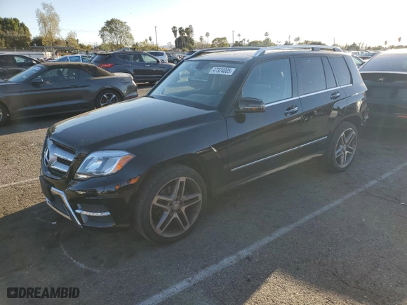 2013 Mercedes-Benz GLK-Class GLK 350 with VIN WDCGG5HB9DG143811, listed as a Copart auction lot 47324005 with 103,778 mi miles and Salvage Title. Bid and sale history available at carsss.com. Image 1.