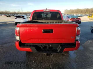 2021 Toyota Tacoma 4WD SR with VIN 3TMCZ5AN4MM442020, listed as a Copart auction lot 50742455 with 28,188 mi miles and Salvage Title. Bid and sale history available at carsss.com. Image 6.