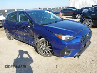 2024 Subaru Impreza Sport with VIN JF1GUAFC1R8376902, listed as a IAAI auction lot 41248965 with 5,507 mi miles. Bid and sale history available at carsss.com. Image 1.