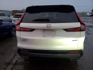 2024 Honda CR-V Sport with VIN 7FARS5H59RE027571, listed as a Copart auction lot 44840745 with 24,517 mi miles and Salvage Title. Bid and sale history available at DreamBid. Image 6.