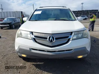 2007 Acura MDX Tech Pkg with VIN 2HNYD28327H509587, listed as a IAAI auction lot 41854884 with 168,082 mi miles. Bid and sale history available at carsss.com. Image 11.