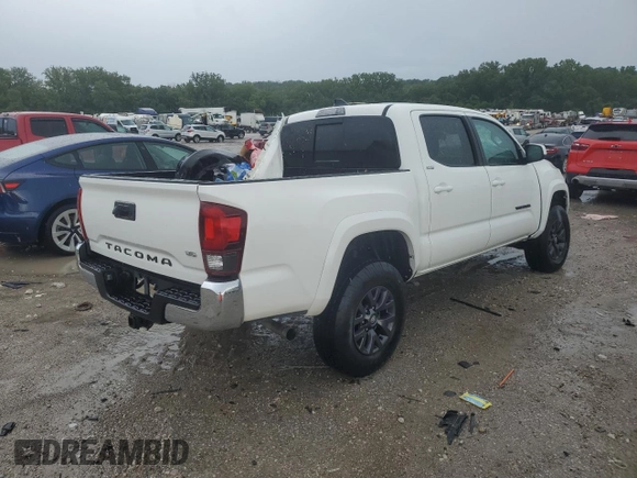 2021 Toyota Tacoma SR z VIN 3TMCZ5AN2MM418783, wystawiony jako Copart lot #59335685 z przebiegiem Nie podano mil oraz Czysty tytuł • Clean title. Historia ofert i sprzedaży dostępna na DreamBid. Obrazek 3.