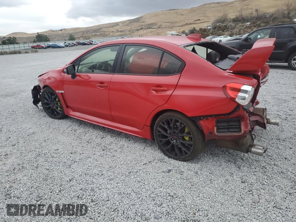 2019 Subaru WRX STI with VIN JF1VA2S68K9808214, listed as a Copart auction lot 81322944 with 70,834 mi miles and Salvage Title. Bid and sale history available at carsss.com. Image 2.