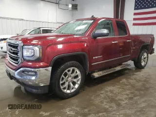 2017 GMC Sierra 1500 SLT z VIN 1GTV2NEC8HZ248178, wystawiony jako Copart lot #48468555 z przebiegiem 135 207 mil mil oraz Szkody całkowita. Historia ofert i sprzedaży dostępna na DreamBid. Obrazek 1.