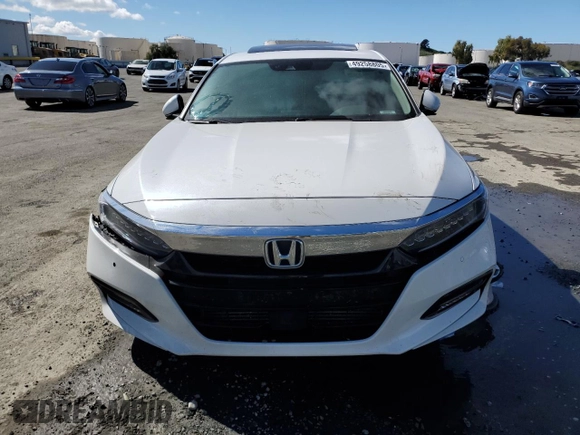 2019 Honda Accord Touring with VIN 1HGCV2F93KA030429, listed as a Copart auction lot 49258805 with 62,715 mi miles and Salvage title. Bid and sale history available at DreamBid. Image 5.