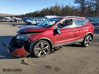 2021 Nissan Rogue Sport SL with VIN JN1BJ1CWXMW421421, listed as a Copart auction lot 44931355 with 40,386 mi miles and Salvage Title. Bid and sale history available at carsss.com. Image 1.