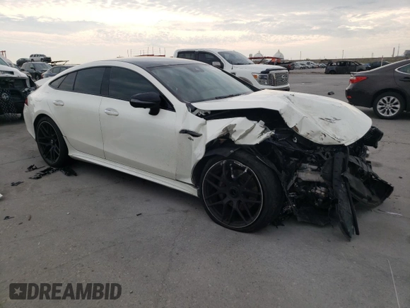 2021 Mercedes-Benz AMG GT 53 с VIN W1K7X6BB7MA036754, выставлен на аукционе Copart как лот 67720904 с пробегом Не указан миль и Списание • Salvage title. История ставок и продаж доступна на DreamBid. Изображение 4.