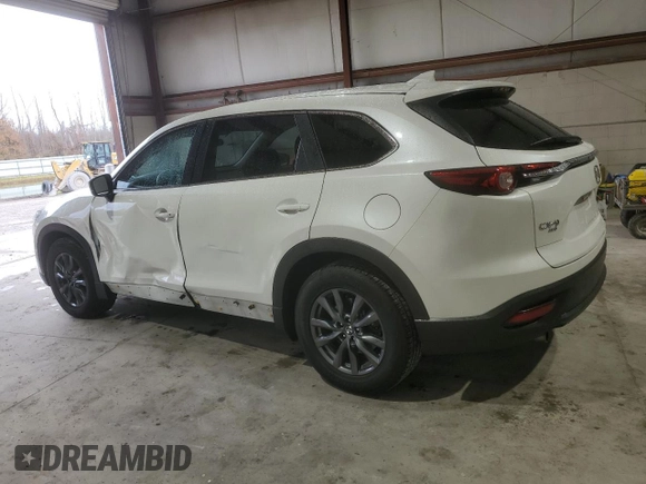 2021 Mazda CX-9 Sport with VIN JM3TCBBY9M0520830, listed as a Copart auction lot 79437754 with 40,082 mi miles and Salvage Title. Bid and sale history available at DreamBid. Image 2.