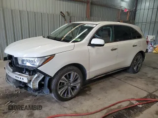 2019 Acura MDX Technology with VIN 5J8YD4H50KL016670, listed as a Copart auction lot 56820085 with 36,664 mi miles and Salvage title. Bid and sale history available at DreamBid. Image 1.