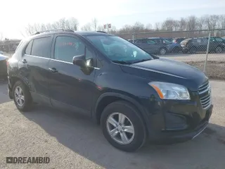 2016 Chevrolet Trax LT with VIN KL7CJPSB1GB570358, listed as a IAAI auction lot 41789997 with 63,348 mi miles. Bid and sale history available at carsss.com. Image 1.