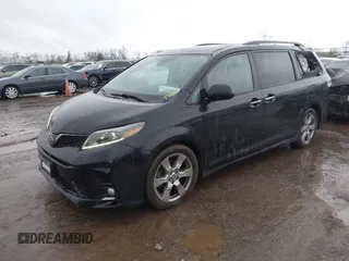 2018 Toyota Sienna SE with VIN 5TDXZ3DC5JS937838, listed as a IAAI auction lot 41964525 with 63,177 mi miles and . Bid and sale history available at DreamBid. Image 2.