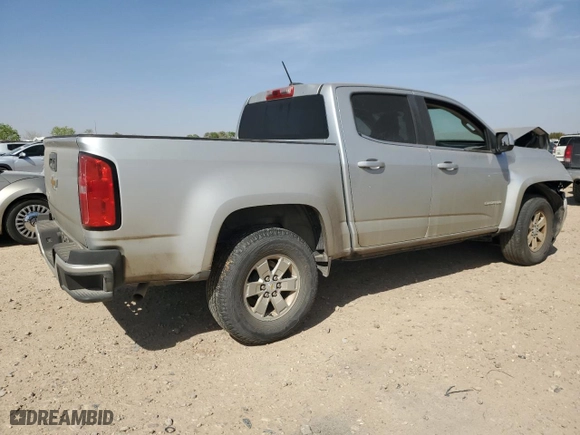 2020 Chevrolet Colorado 2WD Work Truck with VIN 1GCGSBEA4L1135115, listed as a Copart auction lot 50001445 with 44,795 mi miles and Clean Title. Bid and sale history available at carsss.com. Image 3.