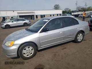 2003 Honda Civic LX with VIN 2HGES16523H507573, listed as a Copart auction lot 54683775 with 204,165 mi miles and Salvage Title. Bid and sale history available at DreamBid. Image 1.