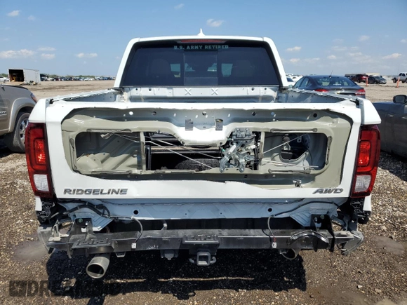 2022 Honda Ridgeline RTL-E z VIN 5FPYK3F73NB022948, wystawiony jako Copart lot #50094575 z przebiegiem 37 258 mil mil oraz Szkoda całkowita • Salvage title. Historia ofert i sprzedaży dostępna na DreamBid. Obrazek 6.