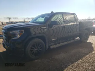 2020 GMC Sierra 1500 Elevation with VIN 3GTP8CED9LG208138, listed as a Copart auction lot 87689565 with 32,563 mi miles and Salvage Title. Bid and sale history available at DreamBid. Image 1.