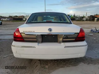 2006 Mercury Grand Marquis GS z VIN 2MEFM74V26X621309, wystawiony jako Copart lot #76454214 z przebiegiem 59 171 mil mil oraz Szkoda całkowita • Salvage title. Historia ofert i sprzedaży dostępna na DreamBid. Obrazek 6.