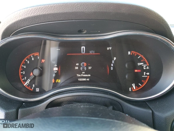 2018 Dodge Durango SXT with VIN 1C4RDJAG4JC385849, listed as a Copart auction lot 89057245 with 102,396 mi miles and Salvage Title. Bid and sale history available at carsss.com. Image 9.