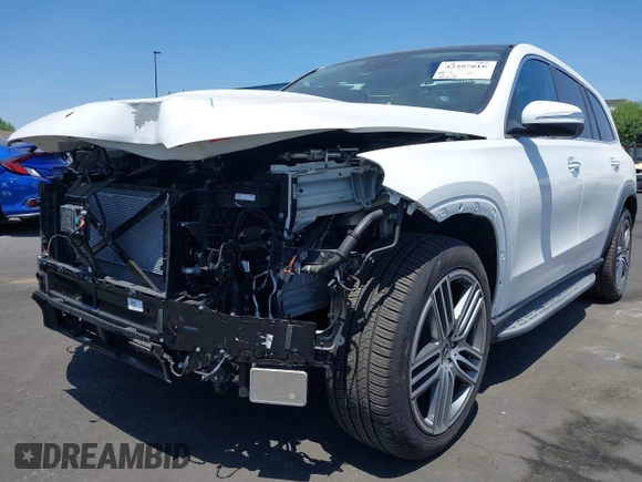 2024 Mercedes-Benz GLS 450 с VIN 4JGFF5KE1RB236068, выставлен на аукционе IAAI как лот 42397816 с пробегом 14 039 миль миль и . История ставок и продаж доступна на DreamBid. Изображение 2.