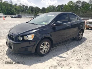 2013 Chevrolet Sonic LT with VIN 1G1JC5SH4D4253602, listed as a Copart auction lot 55727875 with 155,217 mi miles and Clean Title. Bid and sale history available at DreamBid. Image 1.
