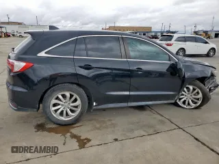 2016 Acura RDX with VIN 5J8TB3H34GL018695, listed as a Copart auction lot 50821415 with 127,854 mi miles and Salvage Title. Bid and sale history available at carsss.com. Image 3.