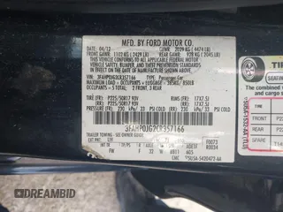 2012 Ford Fusion SEL with VIN 3FAHP0JG2CR357166, listed as a IAAI auction lot 42307014 with 194,849 mi miles and . Bid and sale history available at DreamBid. Image 9.
