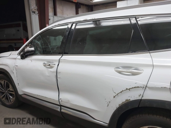 2019 Hyundai Santa Fe Ultimate with VIN 5NMS53AA9KH013271, listed as a IAAI auction lot 41751538 with 89,559 mi miles. Bid and sale history available at carsss.com. Image 14.