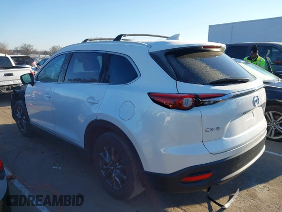 2021 Mazda CX-9 Touring with VIN JM3TCACY4M0522302, listed as a IAAI auction lot 41323543 with 35,223 mi miles and . Bid and sale history available at DreamBid. Image 15.