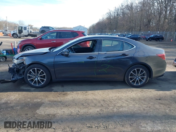 2016 Acura TLX Advance with VIN 19UUB3F7XGA003785, listed as a IAAI auction lot 41704559 with 123,251 mi miles and . Bid and sale history available at DreamBid. Image 15.