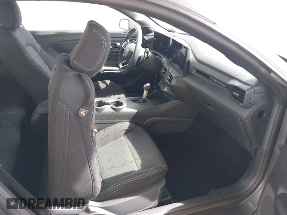 2024 Ford Mustang EcoBoost with VIN 1FA6P8TH1R5143311, listed as a IAAI auction lot 42093284 with 2,255 mi miles and . Bid and sale history available at DreamBid. Image 5.