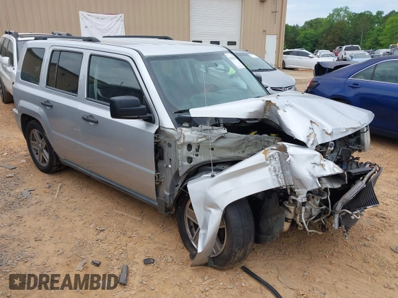 2007 Jeep Patriot Sport with VIN 1J8FT28W37D400538, listed as a IAAI auction lot 42110208 with 231,994 mi miles and . Bid and sale history available at DreamBid. Image 1.