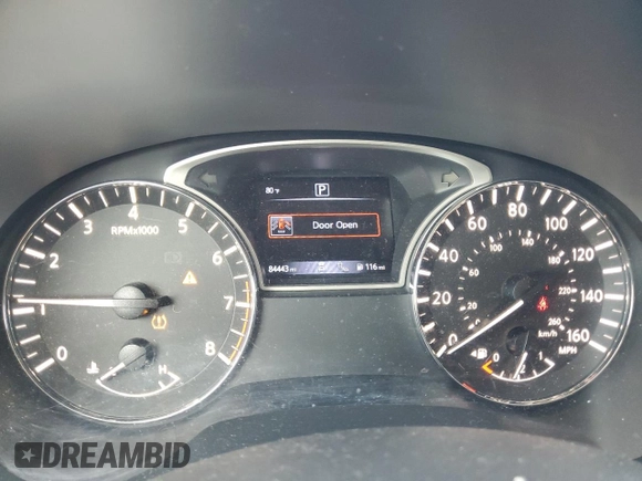2020 Nissan Pathfinder SV with VIN 5N1DR2BNXLC593070, listed as a Copart auction lot 53845785 with 84,443 mi miles and Salvage title. Bid and sale history available at DreamBid. Image 9.