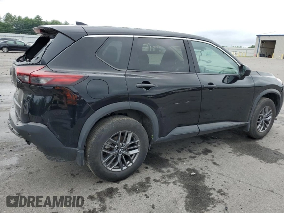 2023 Nissan Rogue S with VIN 5N1BT3AB8PC762983, listed as a Copart auction lot 64317934 with 34,652 mi miles and Salvage title. Bid and sale history available at DreamBid. Image 3.