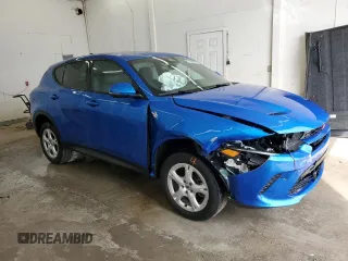 2024 Dodge Hornet GT with VIN ZACNDFANXR3A31231, listed as a Copart auction lot 45718245 with 27,474 mi miles and Clean Title. Bid and sale history available at DreamBid. Image 4.
