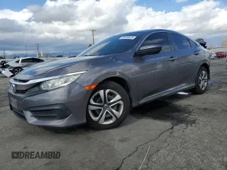2018 Honda Civic LX with VIN 2HGFC2F58JH564476, listed as a Copart auction lot 49148625 with 83,861 mi miles and Salvage Title. Bid and sale history available at DreamBid. Image 1.