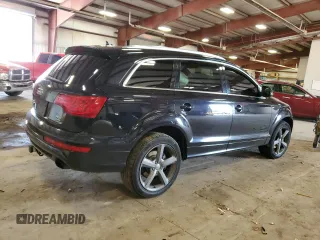 2015 Audi Q7 3.0T Vorsprung Edition with VIN WA1WGCFE3FD024847, listed as a Copart auction lot 65561954 with 0 mi miles and Clean Title. Bid and sale history available at carsss.com. Image 3.