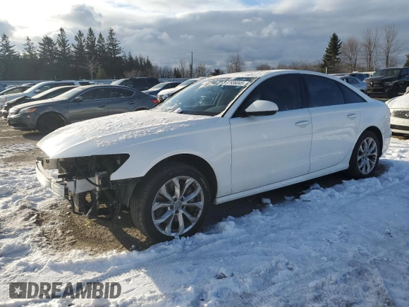 2016 Audi A6 2.0T Premium with VIN WAUFFAFC7GN042675, listed as a Copart auction lot 87936045 with 155,090 mi miles and Salvage Title. Bid and sale history available at carsss.com. Image 1.