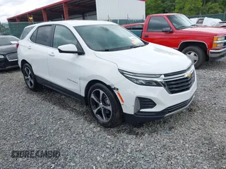 2024 Chevrolet Equinox LT with VIN 3GNAXUEG2RS219522, listed as a IAAI auction lot 42335509 with 24,696 mi miles and . Bid and sale history available at DreamBid. Image 1.