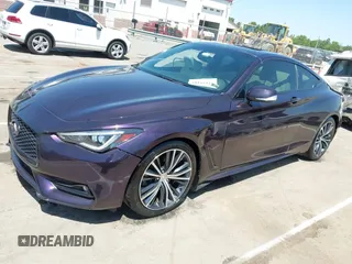 2018 Infiniti Q60 Luxe with VIN JN1EV7EK7JM340821, listed as a IAAI auction lot 42139185 with 59,407 mi miles and . Bid and sale history available at DreamBid. Image 14.