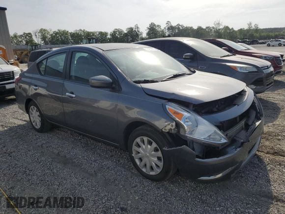 2016 Nissan Versa SV with VIN 3N1CN7AP3GL904900, listed as a Copart auction lot 55420655 with 134,521 mi miles and Salvage title. Bid and sale history available at DreamBid. Image 4.