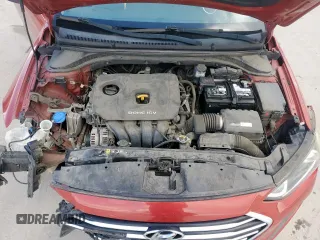 2017 Hyundai Elantra SE with VIN 5NPD84LF6HH009401, listed as a Copart auction lot 62397005 with 81,254 mi miles and Salvage title. Bid and sale history available at DreamBid. Image 11.