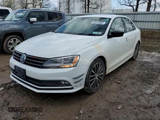 2015 Volkswagen Jetta Sport with VIN 3VWB17AJ1FM427907, listed as a Copart auction lot 50242864 with 70,069 mi miles and . Bid and sale history available at DreamBid. Image 1.