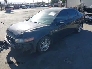 2008 Acura TL with VIN 19UUA66208A044355, listed as a IAAI auction lot 41377578 with 197,863 mi miles. Bid and sale history available at carsss.com. Image 2.
