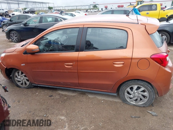 2018 Mitsubishi Mirage SE with VIN ML32A4HJ4JH012880, listed as a IAAI auction lot 42486804 with 28,468 mi miles and . Bid and sale history available at DreamBid. Image 14.