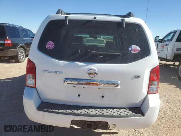 2008 Nissan Pathfinder SE with VIN 5N1AR18U58C650987, listed as a Copart auction lot 87967385 with 197,063 mi miles and Clean Title. Bid and sale history available at carsss.com. Image 6.