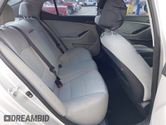 2013 Kia Optima LX with VIN KNAGM4A75D5380478, listed as a IAAI auction lot 42153829 with 82,845 mi miles. Bid and sale history available at carsss.com. Image 8.