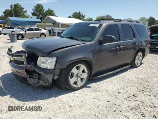 2011 Chevrolet Tahoe LS with VIN 1GNSCAE09BR139659, listed as a Copart auction lot 52492505 with 97,365 mi miles and Salvage title. Bid and sale history available at DreamBid. Image 1.